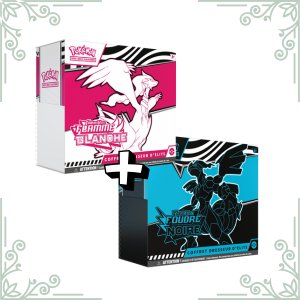 Pokemon EV10.5 ETB Flamme Blanche + Foudre Noir