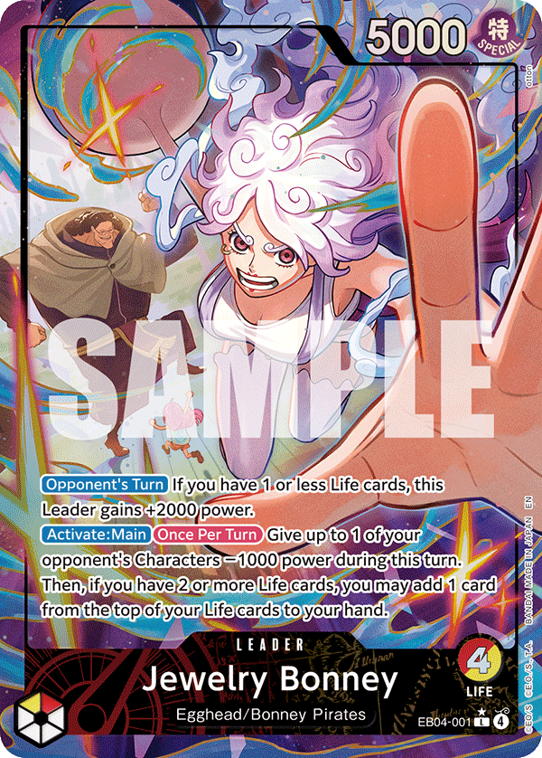 Jewelry Bonney (EB04-001) (Alternate Art) · EB04-001 · FR · Parallel - PCA 9,5 (boîtier de gradation) – Image 3
