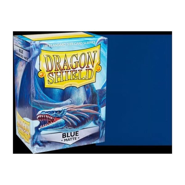 Sleeves Dragon Shield bleu mat (Pokémon)