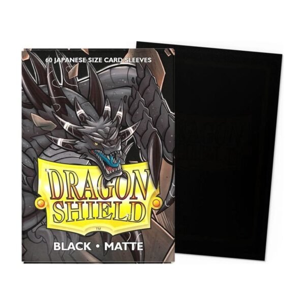 Sleeves Dragon Shield noir mat (Yu-Gi-Oh)