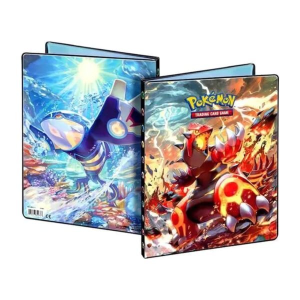 Binder Team Up Groudon & Kyogre Bon état