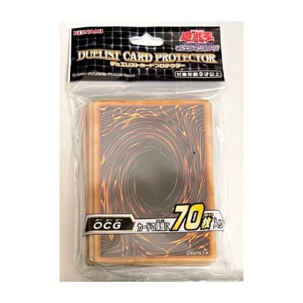 Sleeves japonaises Yu-Gi-Oh dos de carte