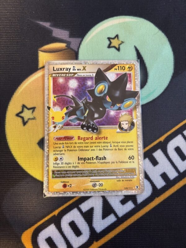 Luxray GL NIV.X · 109 · FR · Collection Classique Célébrations · Réimpression Collection Classique