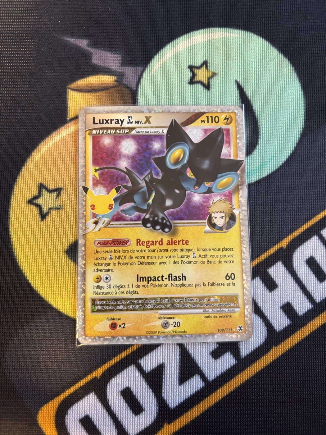 Luxray GL NIV.X · 109 · FR · Collection Classique Célébrations · Réimpression Collection Classique