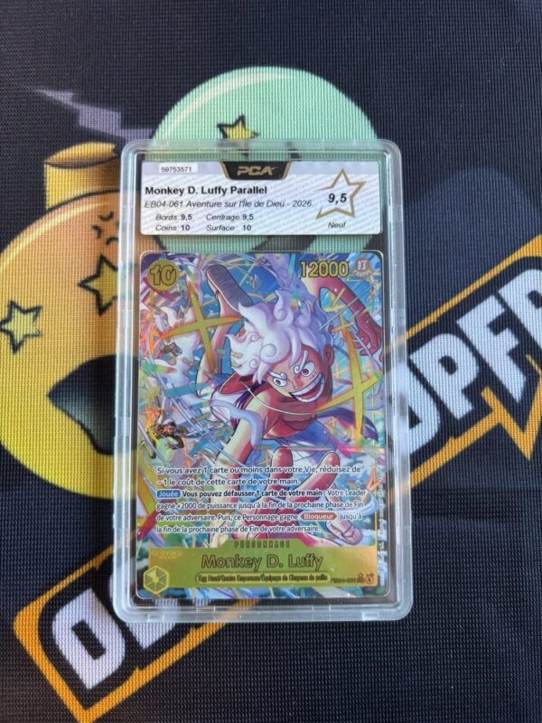 Monkey D. Luffy · EB04-061 · FR · PCA 9,5 (boîtier de gradation), Parallel